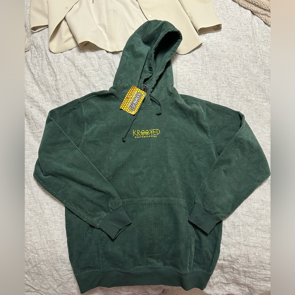 Corduroy Hoodie - Krooked Skateboarding from Zumiez